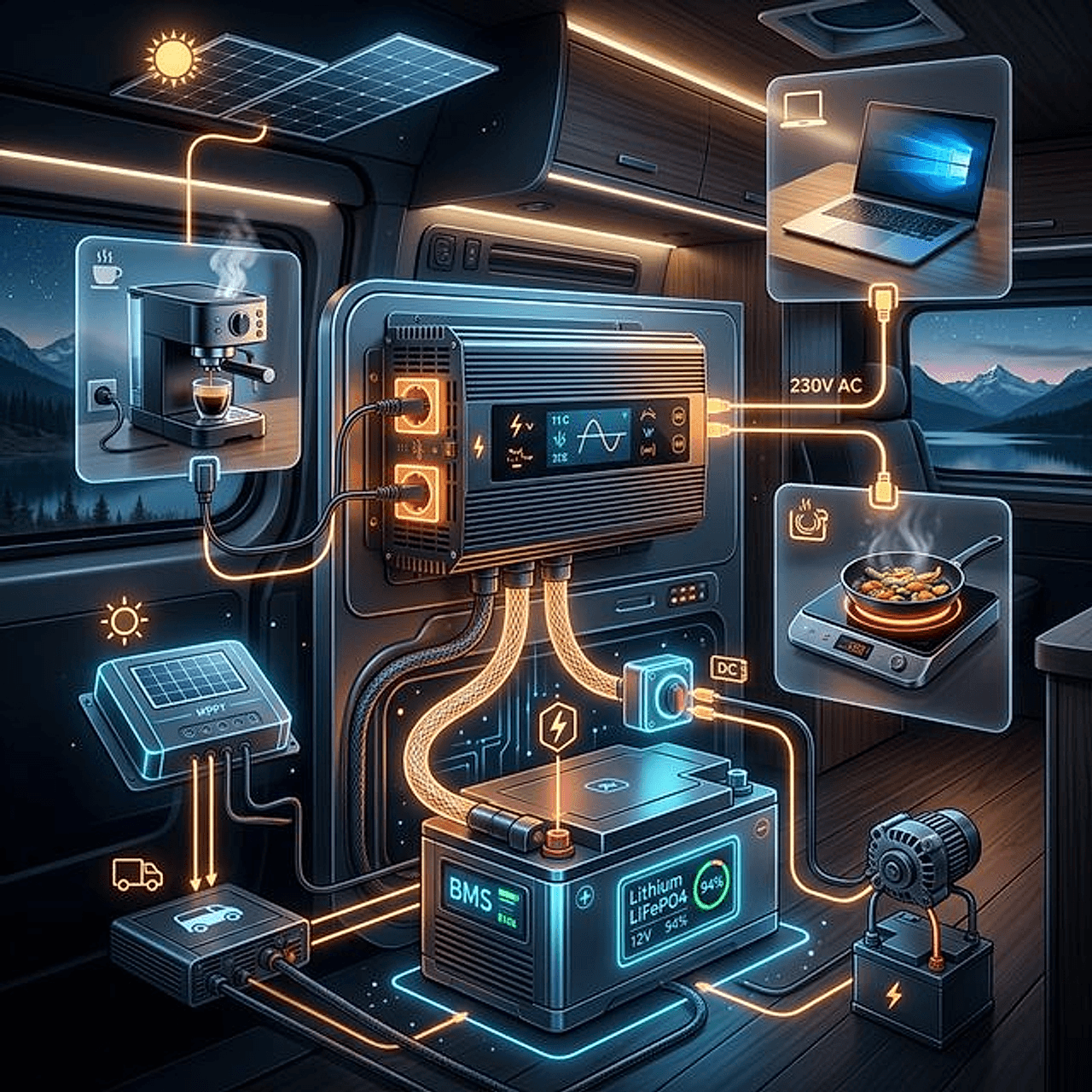 Inverter onda pura vs modificata per camper